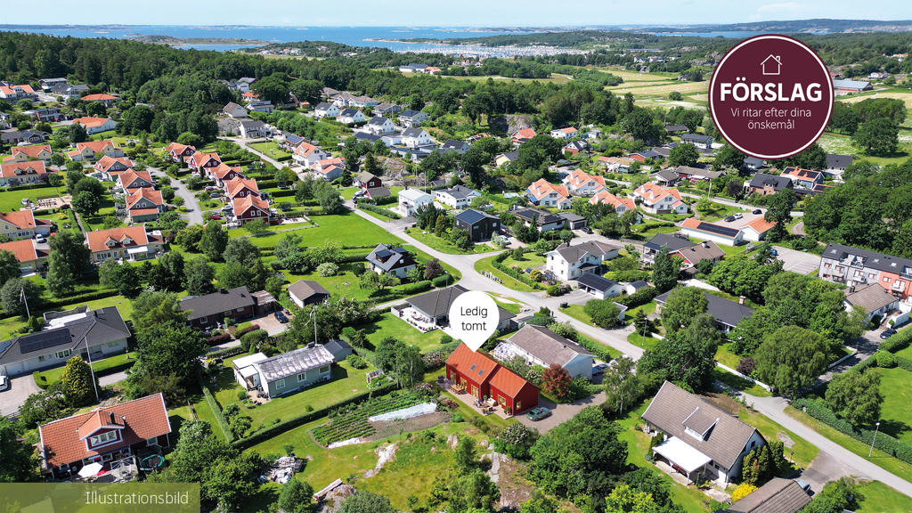 Ledig tomt i natursköna och barnvänliga Kvisljungeby, Torslanda