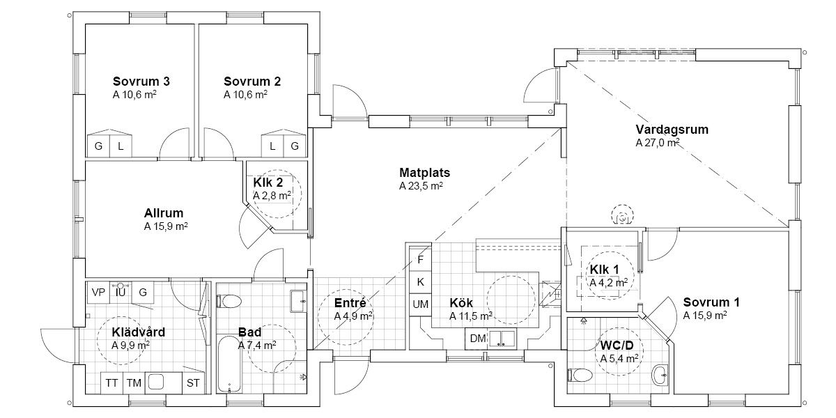 Planlösning V17014 Varbergshus