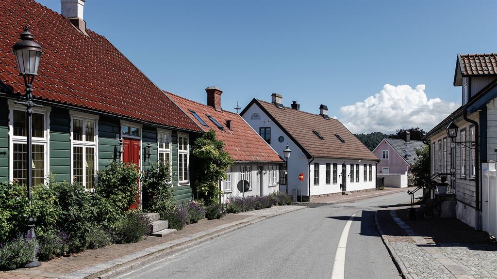En gata i Båstad