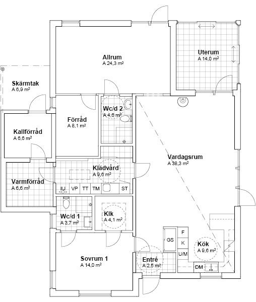Planlösning V18058