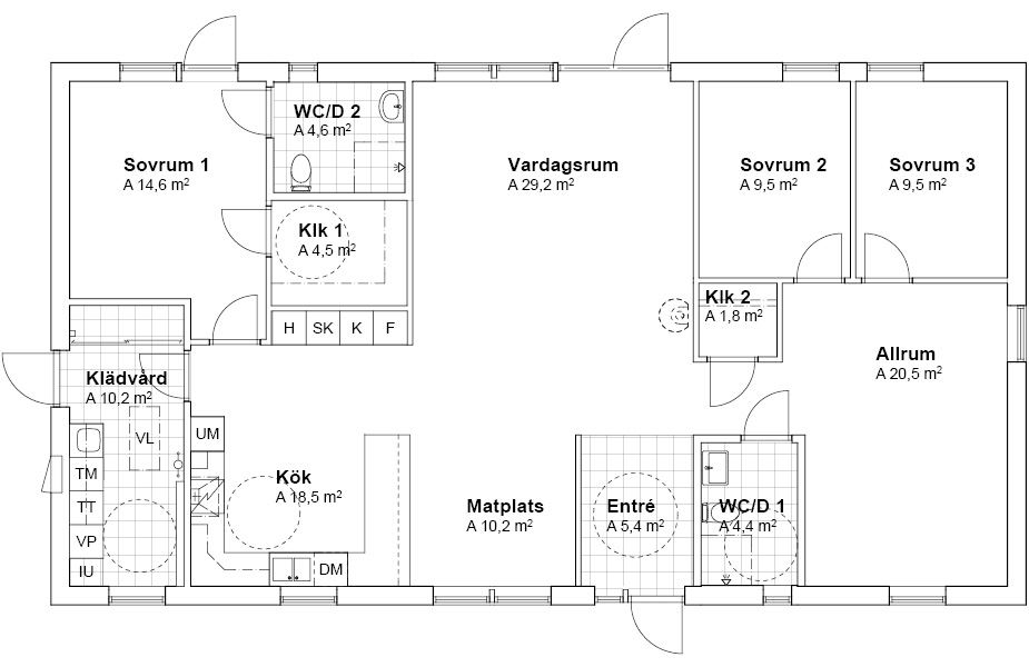 Planlösning V17095